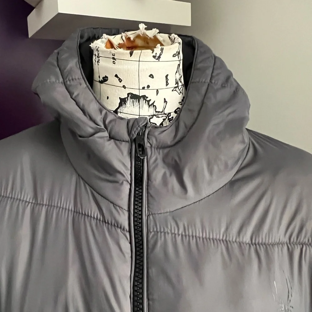 SPYDER Gray Puffer Jacket